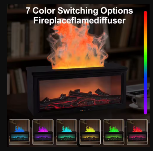 EmberAura™ – The Flame Diffuser That Transforms Any Room Into a Cozy Sanctuary