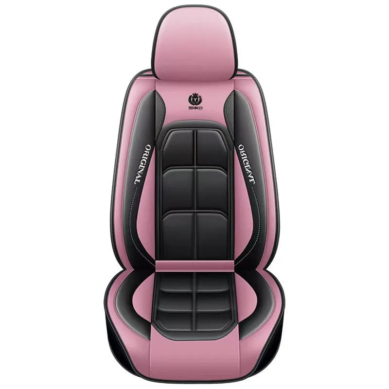 All inclusive seat cover, full leather car seat cushion, Driver's seat cover or passenger seat cover, all season universal pad
