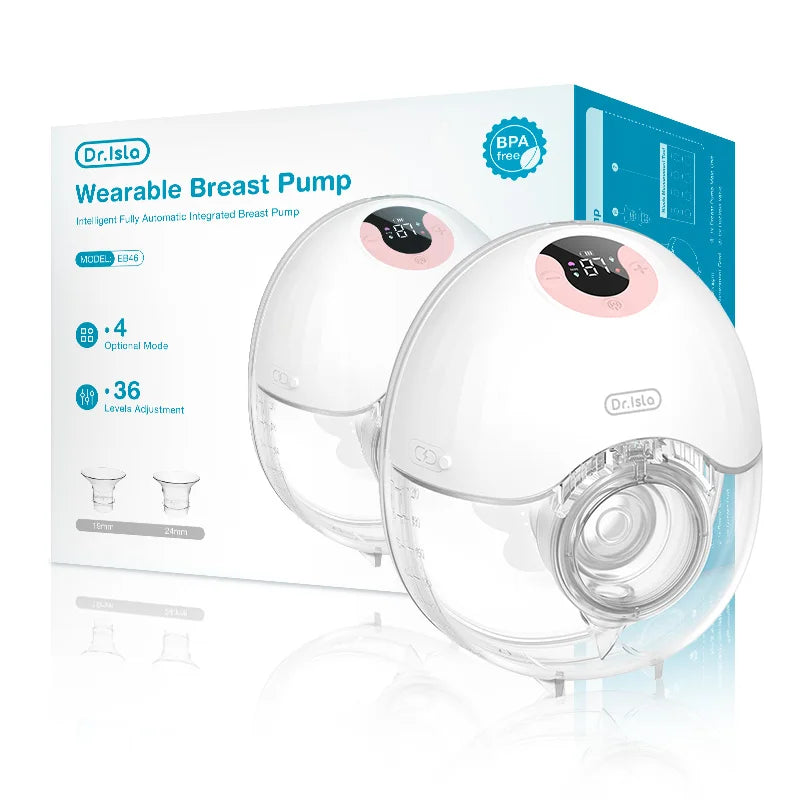MAMIJOY Wearable Electric Breast Pump – Lightweight Hands-Free Milk Collector with LED Display