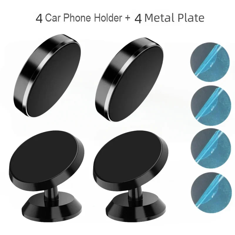 MagnaDrive Magnetic Car Phone Holder – Universal Dashboard & Wall Mount, Strong Magnet Phone Stand for iPhone, Samsung, Xiaomi & Huawei