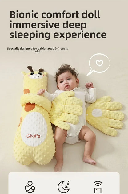 MamaPalm Baby Soothing Sleep Doll – Electric Simulated Mother Palm Patting Pillow with Remote Control for Newborns & Toddlers