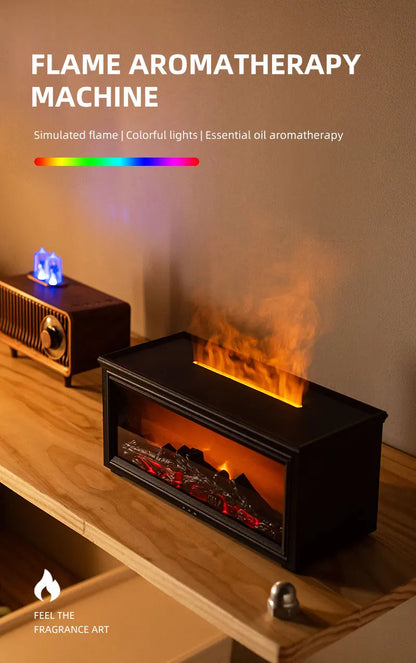EmberAura™ – The Flame Diffuser That Transforms Any Room Into a Cozy Sanctuary