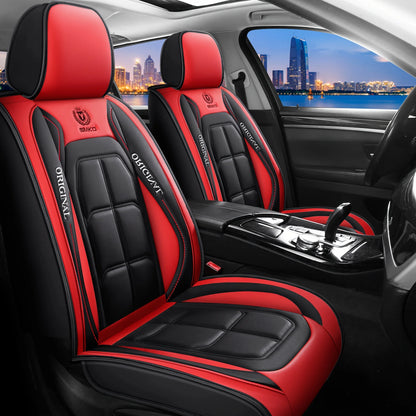 All inclusive seat cover, full leather car seat cushion, Driver's seat cover or passenger seat cover, all season universal pad