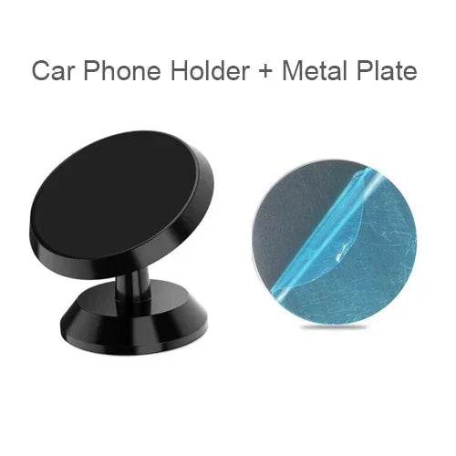 MagnaDrive Magnetic Car Phone Holder – Universal Dashboard & Wall Mount, Strong Magnet Phone Stand for iPhone, Samsung, Xiaomi & Huawei
