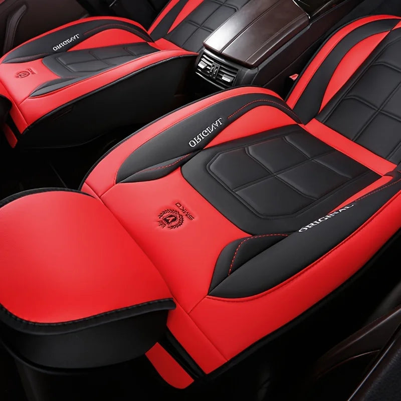 All inclusive seat cover, full leather car seat cushion, Driver's seat cover or passenger seat cover, all season universal pad