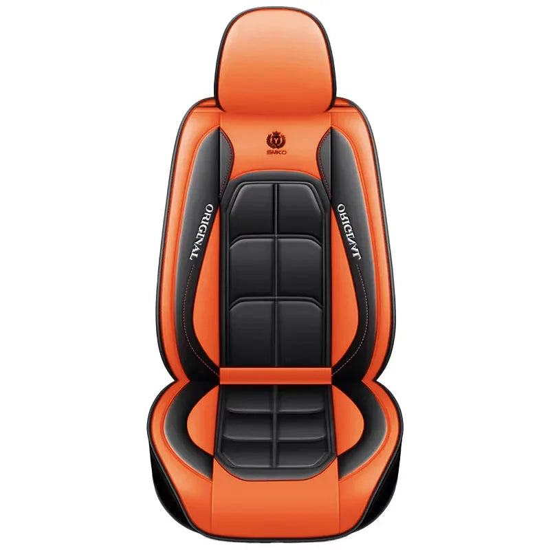 All inclusive seat cover, full leather car seat cushion, Driver's seat cover or passenger seat cover, all season universal pad