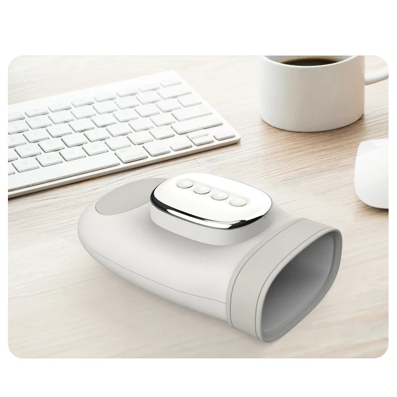 HandSoothe Pro – Rechargeable Hand Massager with Air Compression & Heat for Arthritis, Typing Fatigue & Daily Relief