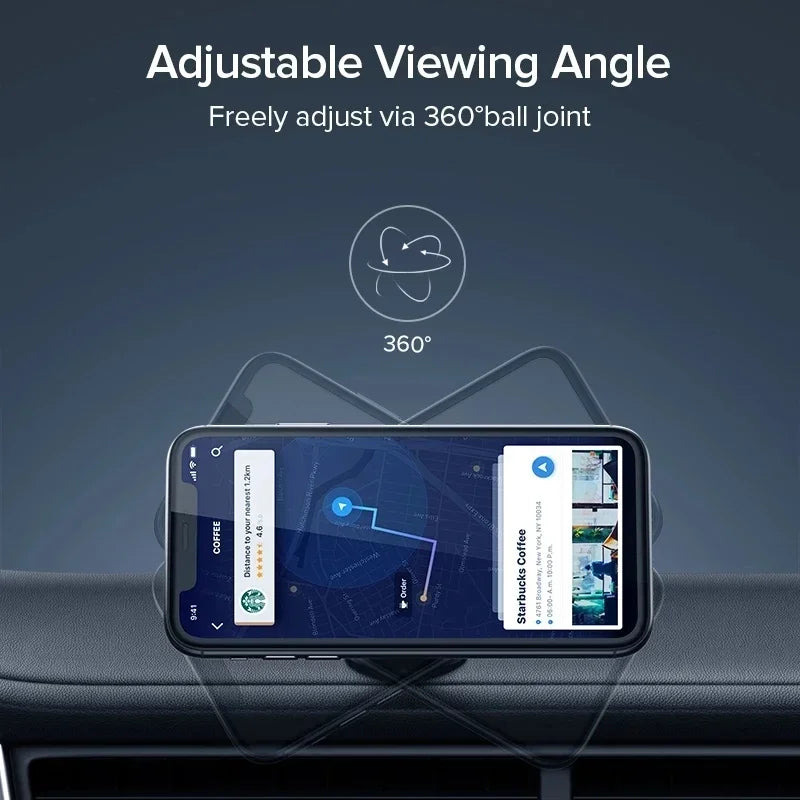 MagnaDrive Magnetic Car Phone Holder – Universal Dashboard & Wall Mount, Strong Magnet Phone Stand for iPhone, Samsung, Xiaomi & Huawei