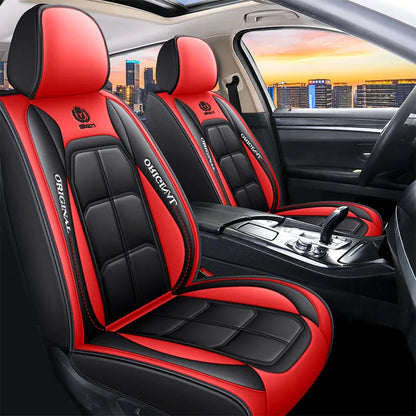 All inclusive seat cover, full leather car seat cushion, Driver's seat cover or passenger seat cover, all season universal pad