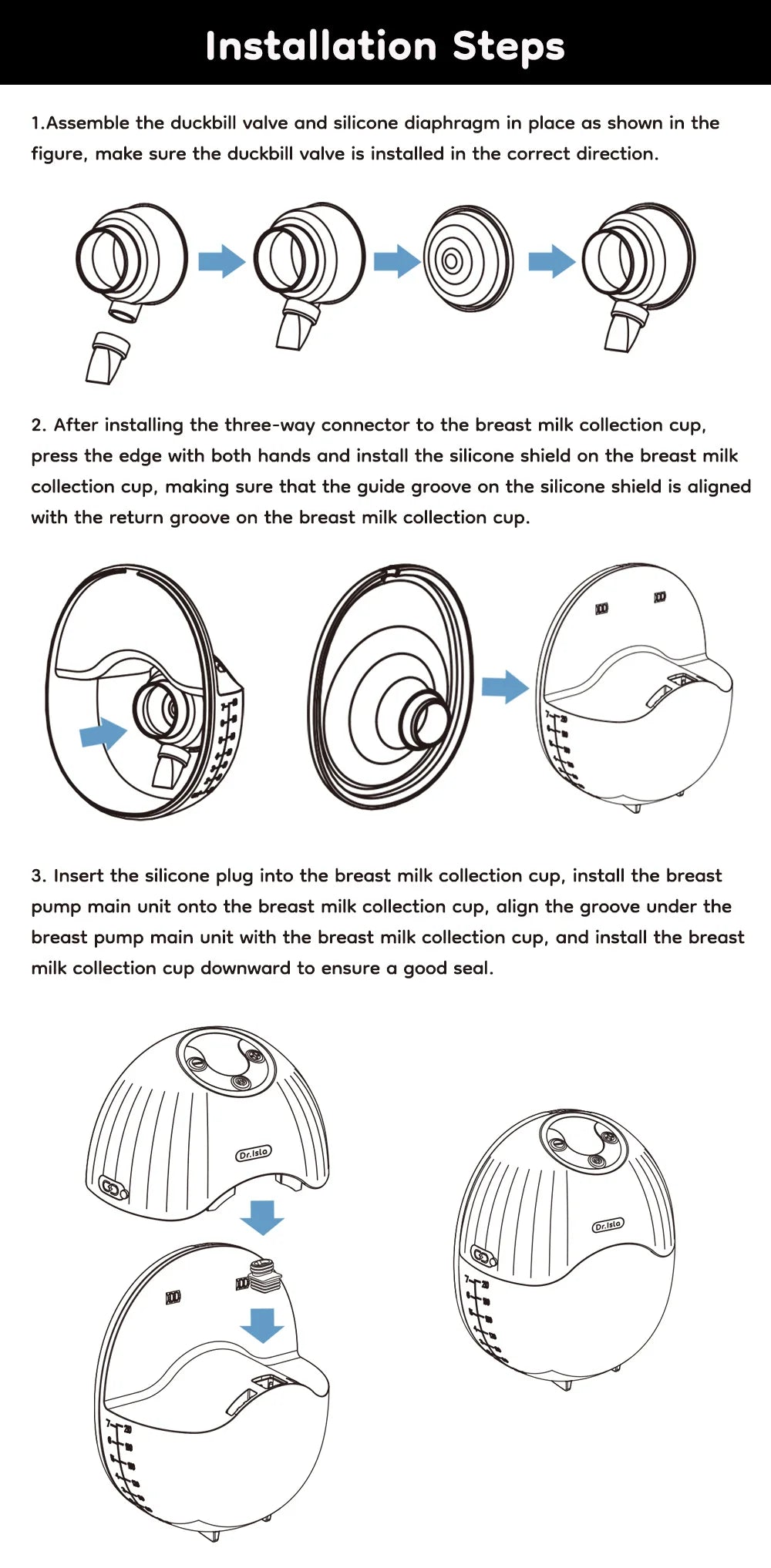 MAMIJOY Wearable Electric Breast Pump – Lightweight Hands-Free Milk Collector with LED Display