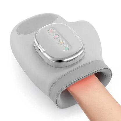 HandSoothe Pro – Rechargeable Hand Massager with Air Compression & Heat for Arthritis, Typing Fatigue & Daily Relief